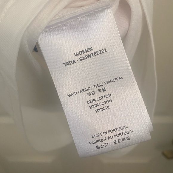 OFFICINE GENERALE Tatia Cotton Tank Top - Picture 7 of 7